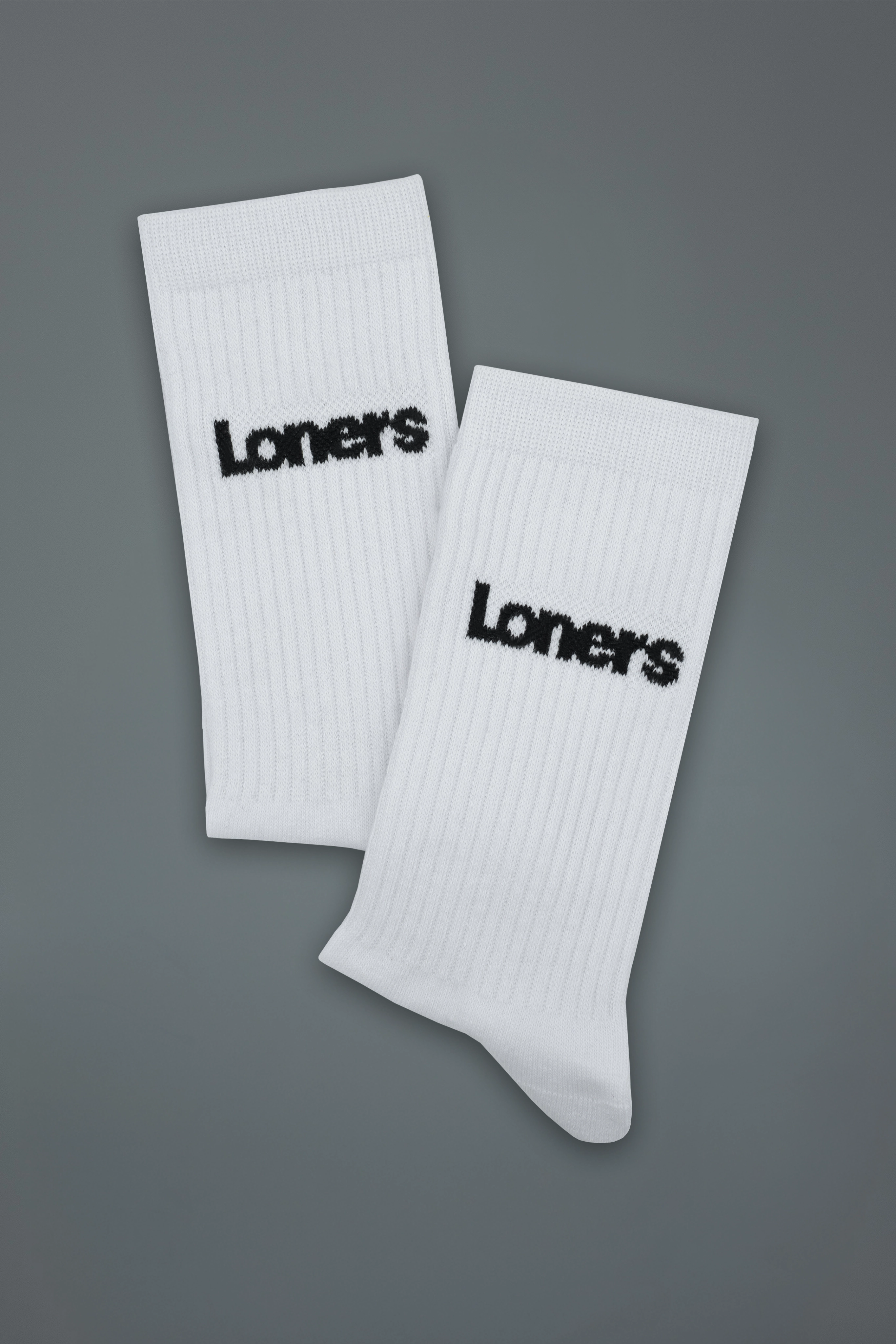 LEAF SOCKS WHITE