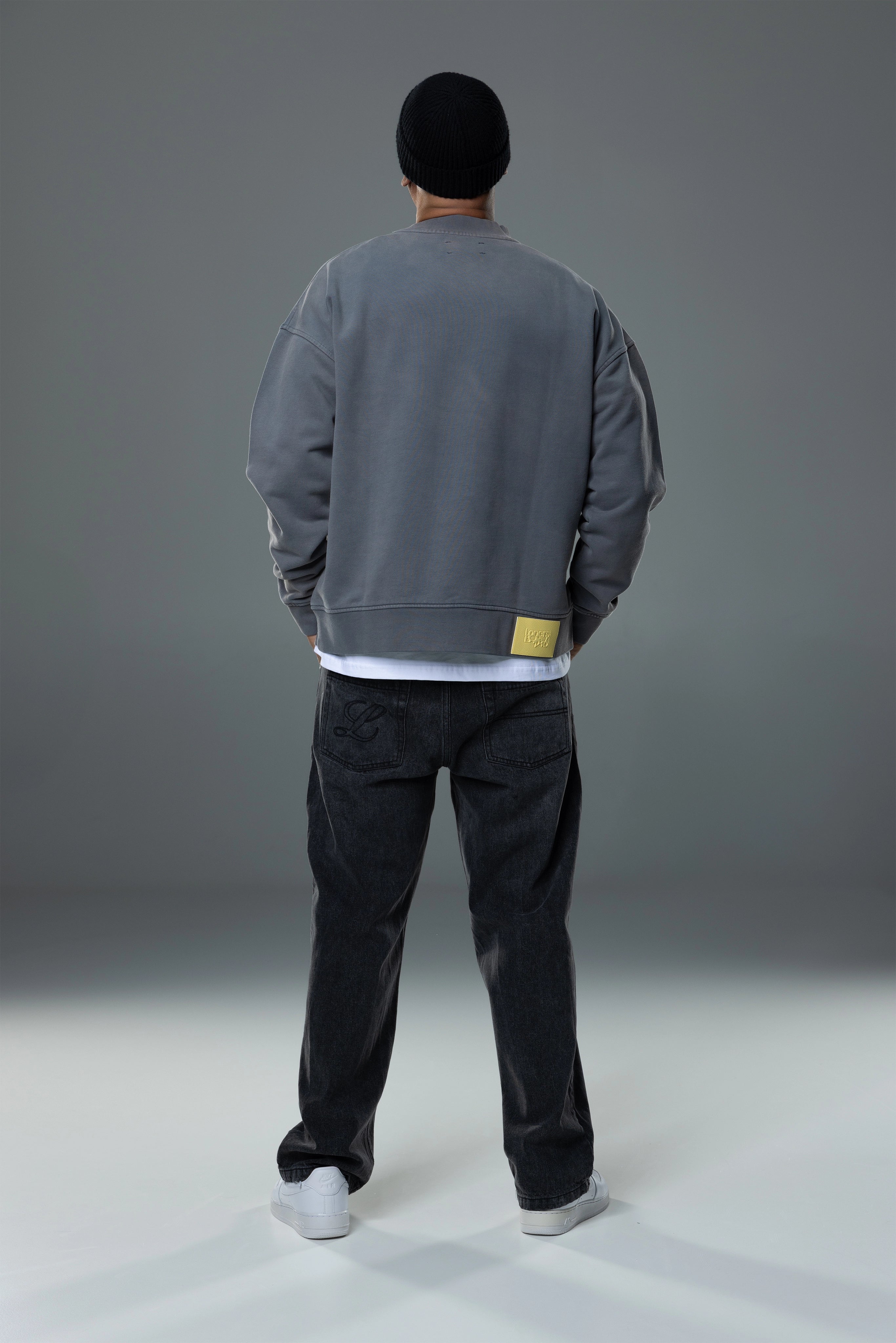 CITRUS GREY SWEATER