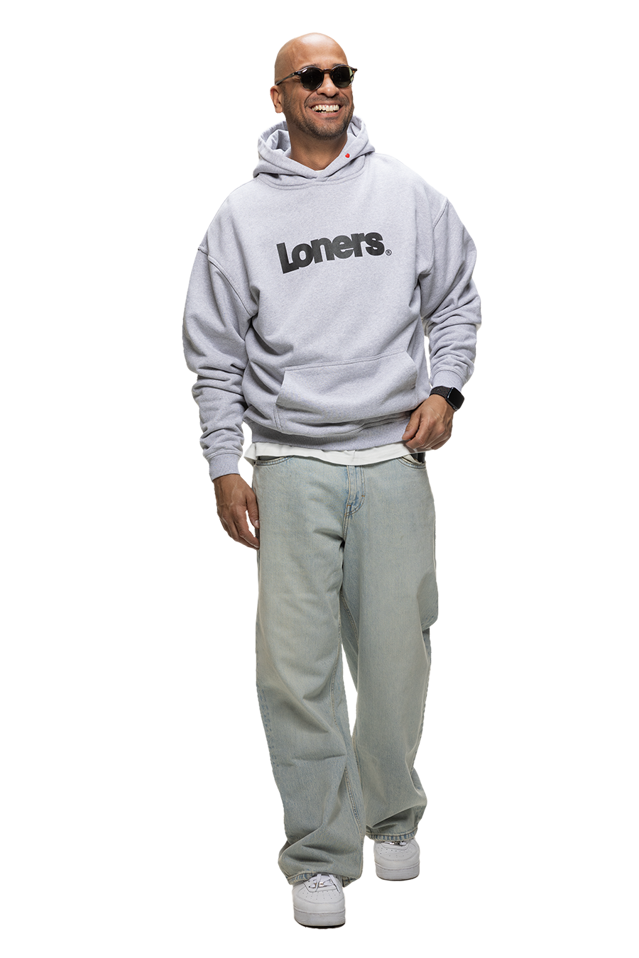 SLATE HOODIE GREY MELANGE